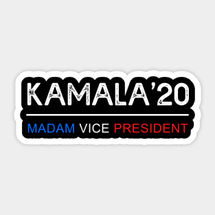 Kamala Harris Madam Vice President Sticker